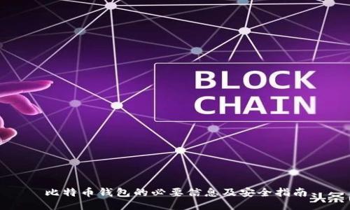 比特币钱包的必要信息及安全指南