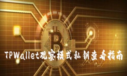 TPWallet观察模式私钥查看指南